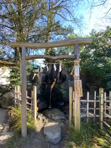 越ヶ谷久伊豆神社の鳥居