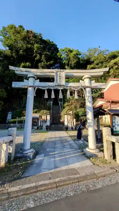 白旗神社(品濃白旗神社)(神奈川県)