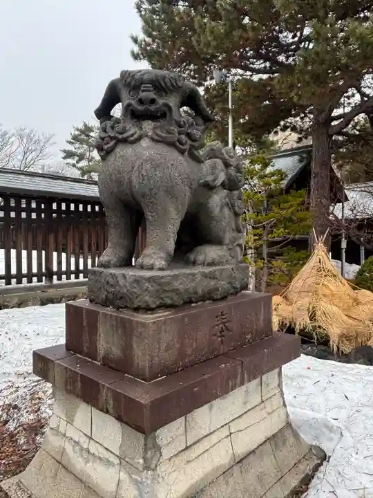 札幌護國神社の狛犬