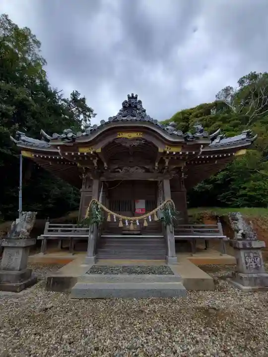 百々神社の本殿・本堂