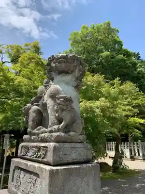 足羽神社の狛犬