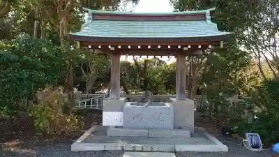龍口明神社の手水舎