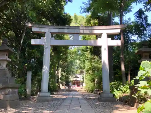 代々木八幡宮の鳥居