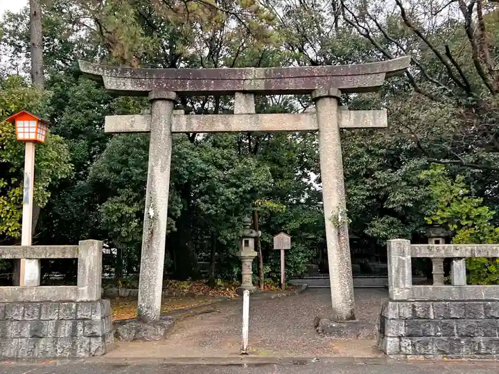 尾張大國霊神社(国府宮)の鳥居