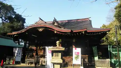 渋谷氷川神社の本殿・本堂