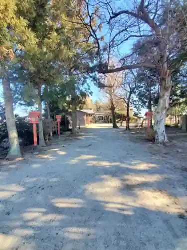 篠塚稲荷神社の景色