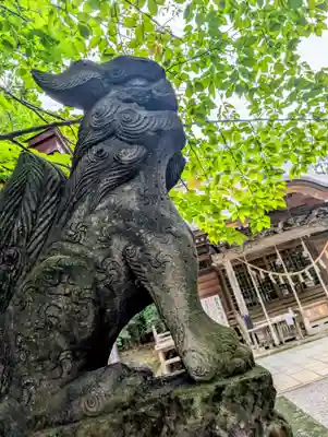 相馬神社の狛犬