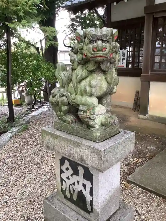 神明社(八事町)の狛犬