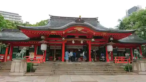 生田神社の本殿・本堂