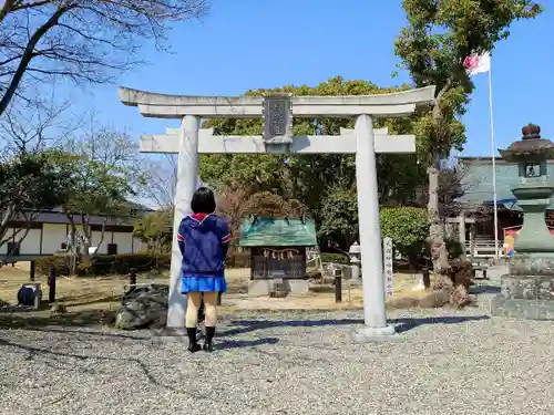 徳島県護國神社の鳥居