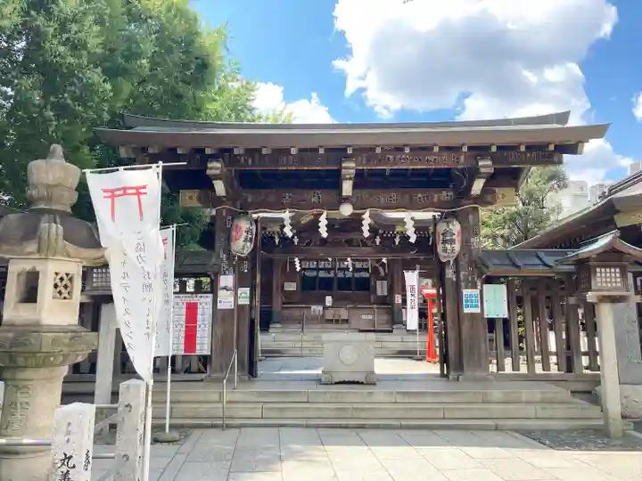 下谷神社の山門・神門