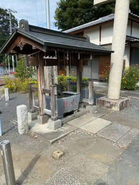 日枝神社の手水舎