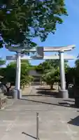 上里菅原神社の鳥居