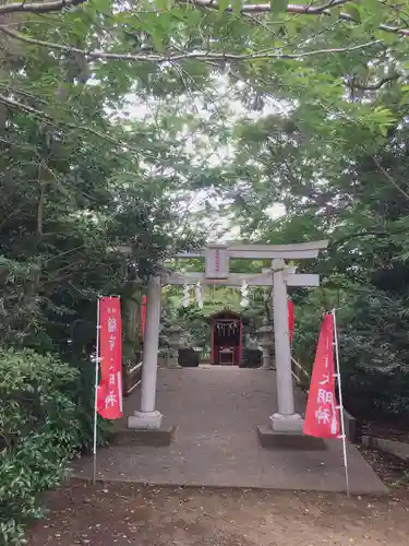 鎌数伊勢大神宮の鳥居