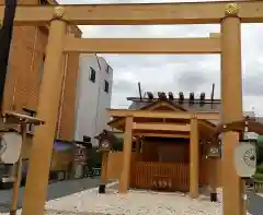 小石川大神宮の鳥居