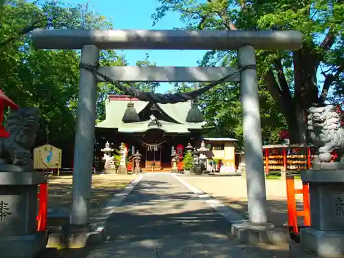 上野総社神社の鳥居