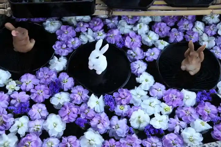 阿邪訶根神社の手水舎