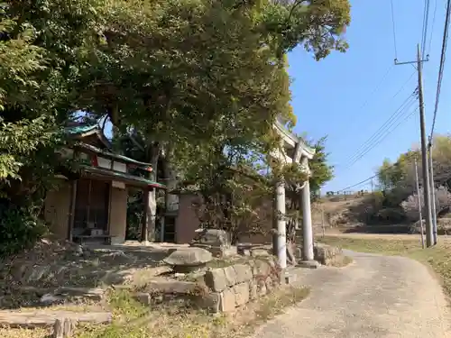 山神社の鳥居