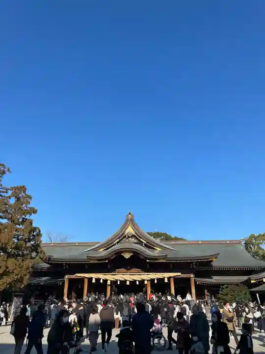 寒川神社の本殿・本堂