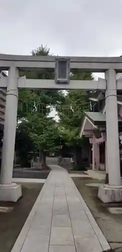 青砥神社の鳥居