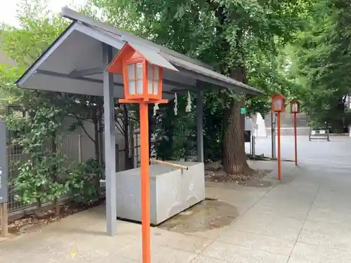 赤城神社の手水