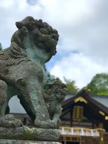 足羽神社の狛犬