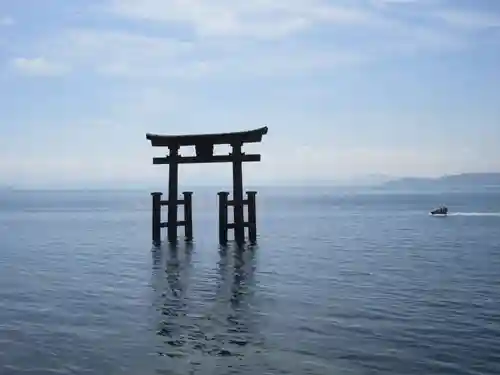 白鬚神社の鳥居