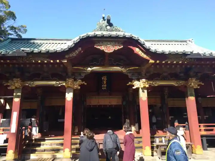 根津神社の本殿・本堂