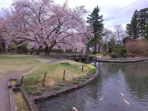 伊佐須美神社の庭園