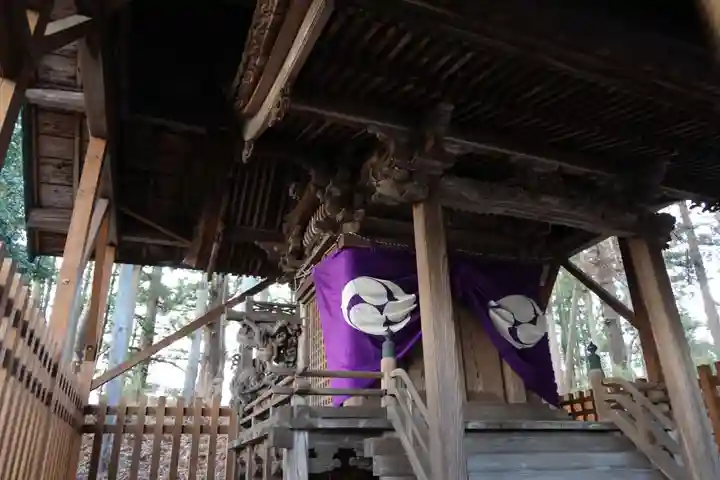 安達太良神社の本殿・本堂