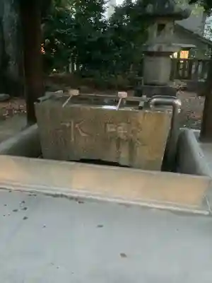 溝旗神社（肇國神社）の手水舎