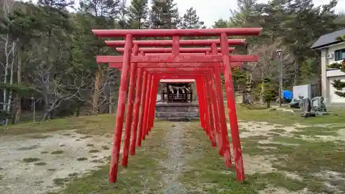 中富良野神社の鳥居