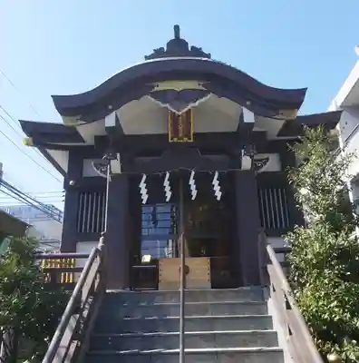 神楽坂若宮八幡神社の本殿・本堂