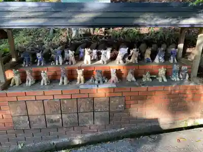 八王子神社の狛犬