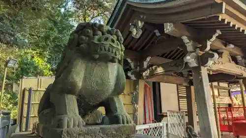 瀧泉寺（目黒不動尊）の狛犬