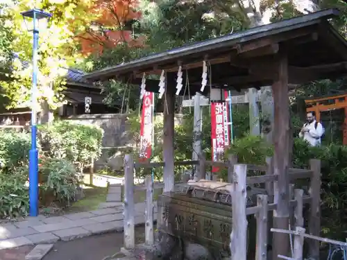 五條天神社の手水