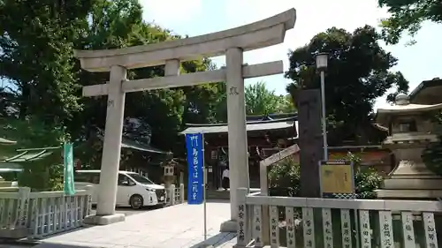 下谷神社の鳥居