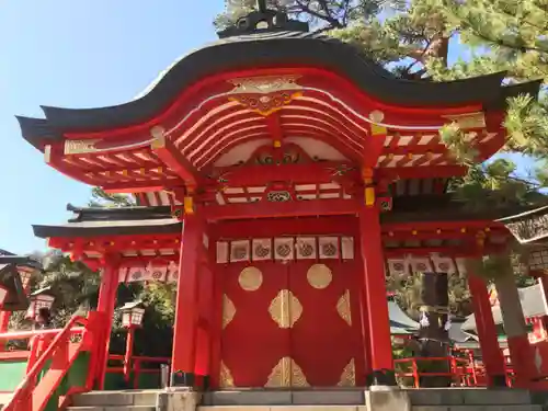 太皷谷稲成神社の本殿