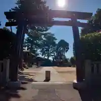 中野沼袋氷川神社の鳥居