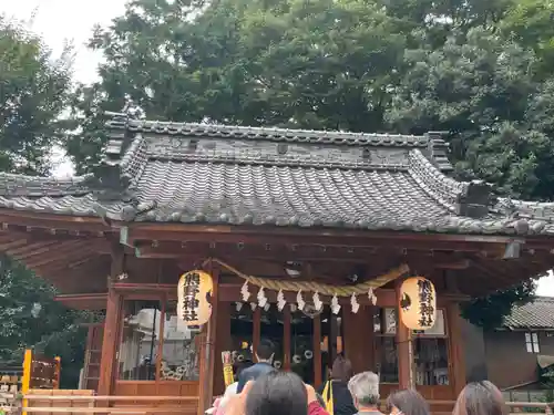 川越熊野神社の本殿