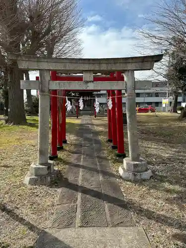 車返稲荷神社の鳥居