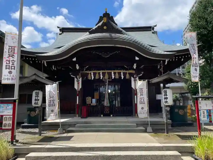 磐井神社の本殿・本堂
