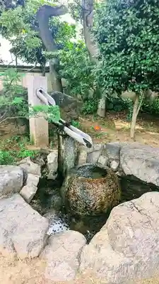 清涼寺の手水舎