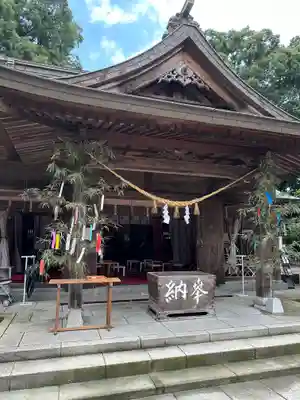 都萬神社の本殿・本堂