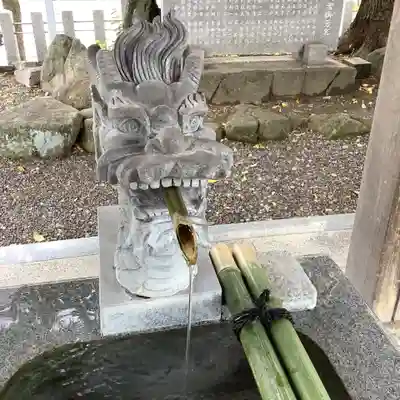 片山八幡神社の手水舎