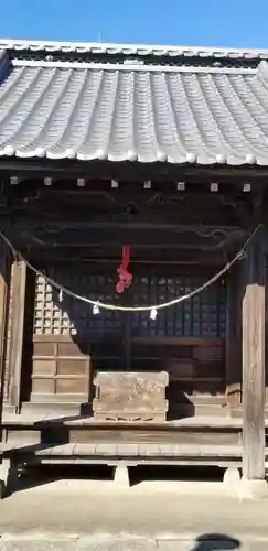 鵜森稲荷神社の本殿・本堂