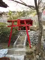 高沢観音堂の鳥居