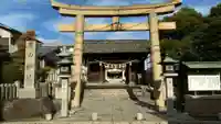 岡山神社の鳥居