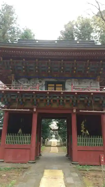 那須神社の山門・神門