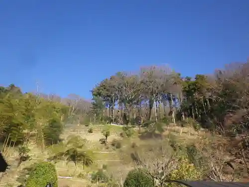 白雲庵の景色